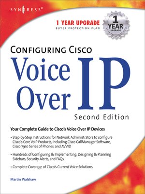 cover image of Configuring Cisco Voice Over IP